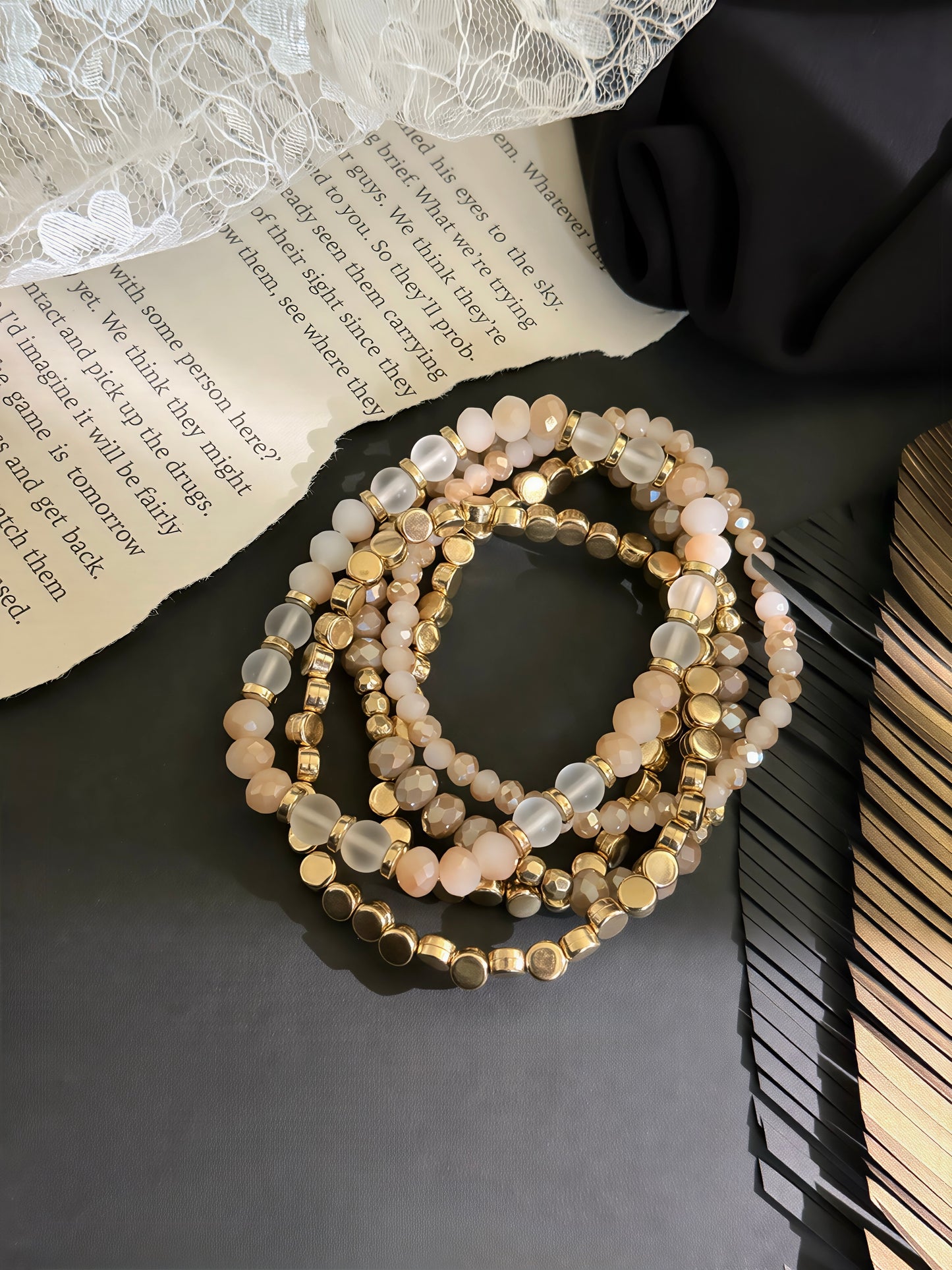 Golden Whispers Bracelet