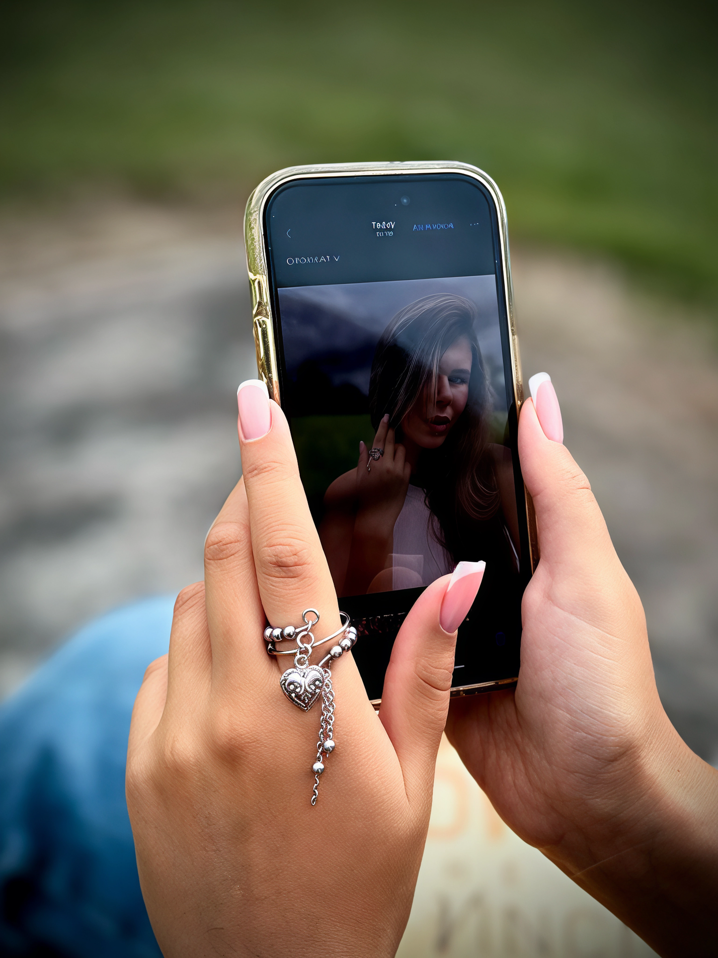 Midnight Letter Ring