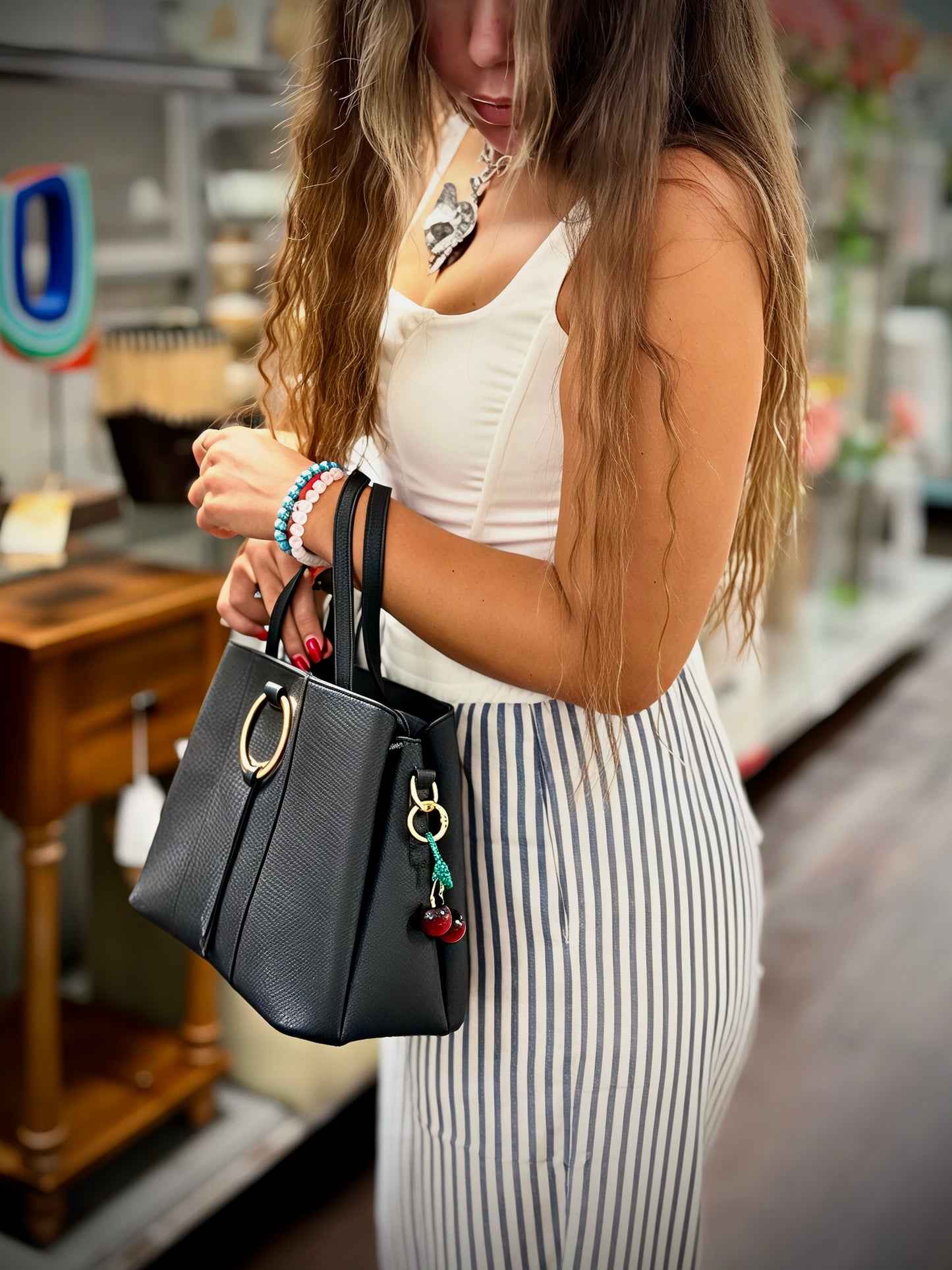 Cherry Bliss Bag Charm