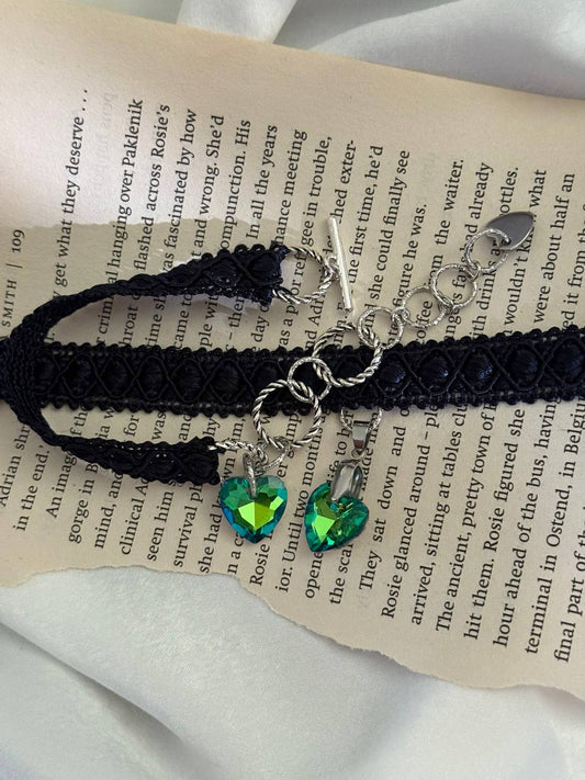 The Fifth Letter Set (Choker + Bracelet)