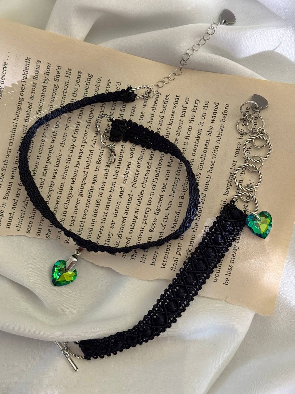 The Fifth Letter Set (Choker + Bracelet)